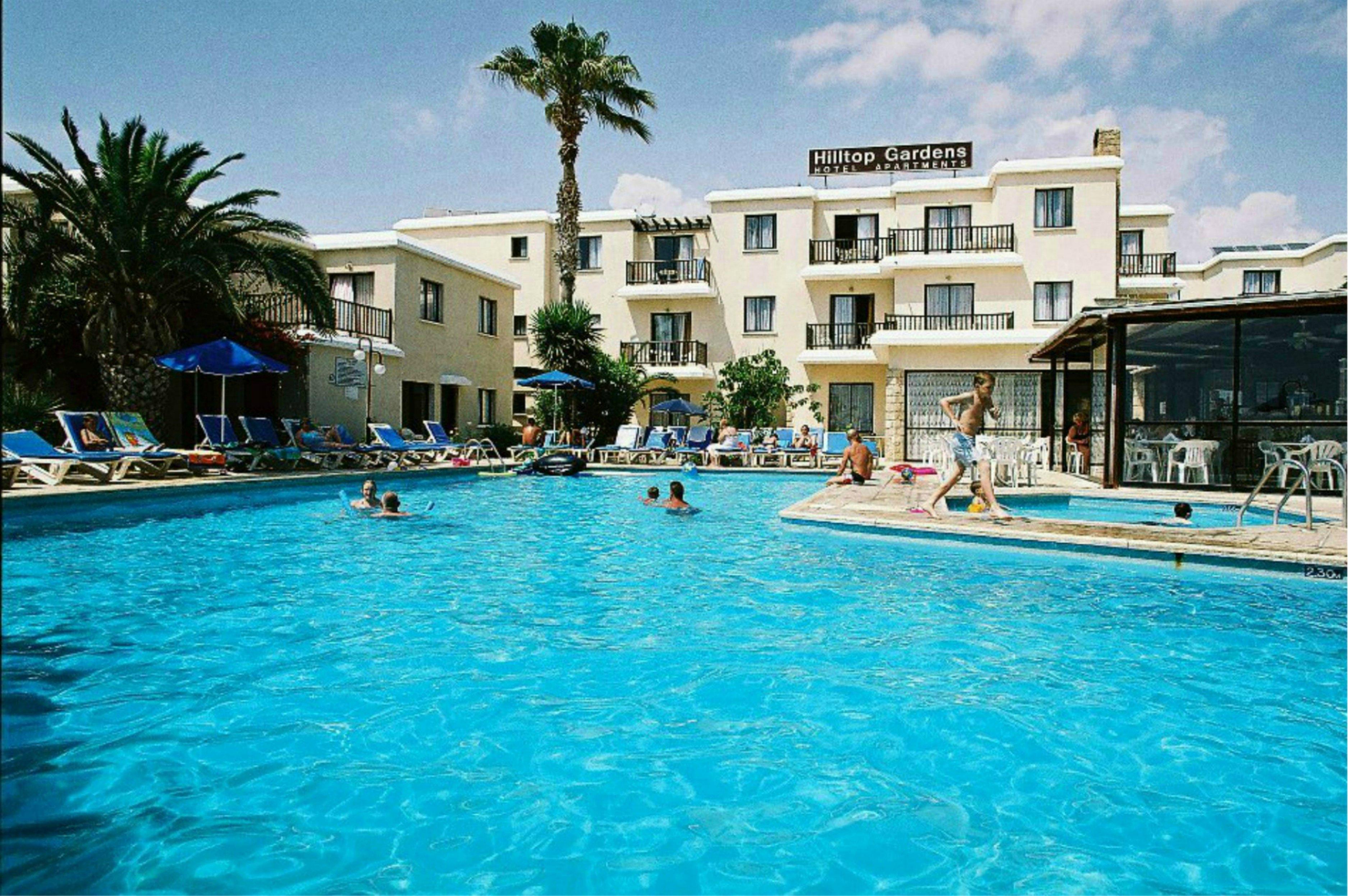 Hilltop Gardens Hotel Apartments Paphos Exterior photo