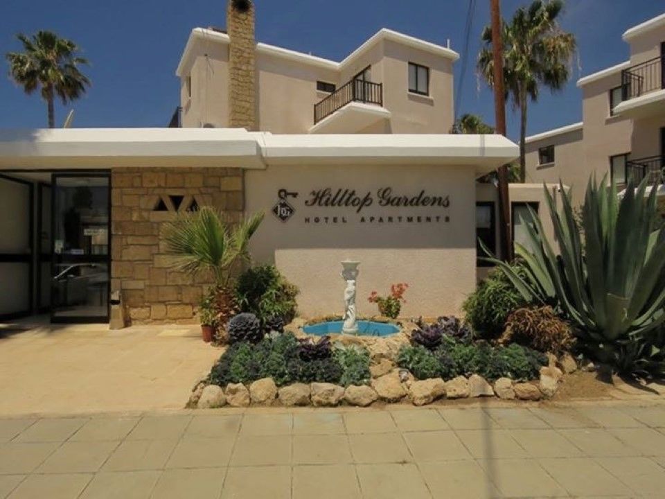 Hilltop Gardens Hotel Apartments Paphos Exterior photo