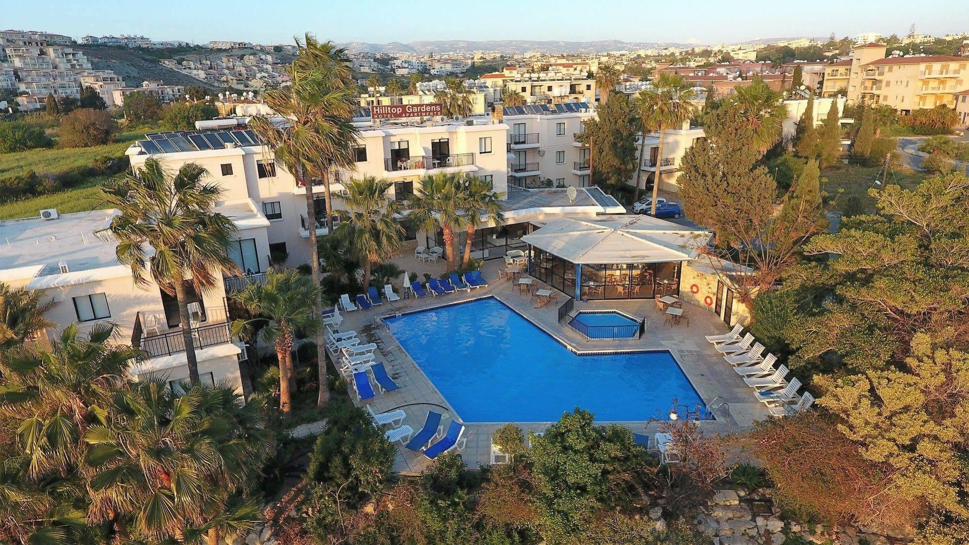 Hilltop Gardens Hotel Apartments Paphos Exterior photo
