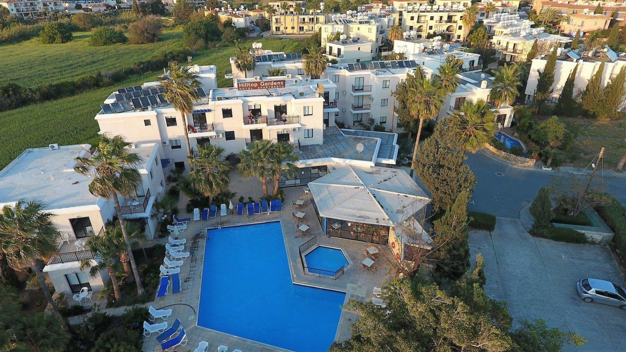 Hilltop Gardens Hotel Apartments Paphos Exterior photo